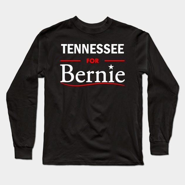 Tennessee for Bernie Long Sleeve T-Shirt by ESDesign